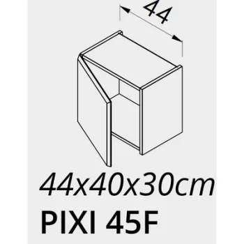PIXI 45F felső szekrény TBOSS