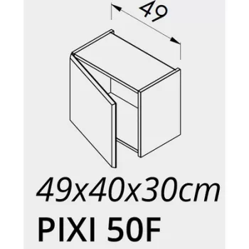 PIXI 50F felső szekrény TBOSS