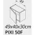 PIXI 50F felső szekrény TBOSS