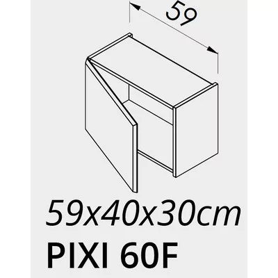 PIXI 60F felső szekrény TBOSS